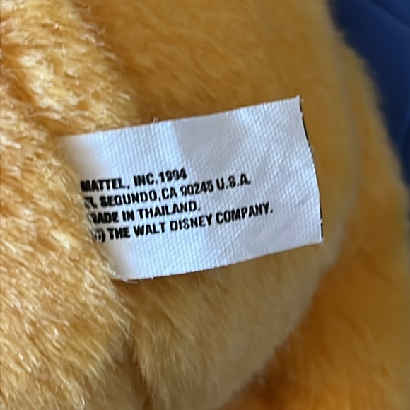 Disney Vintage Winnie the Pooh 1994 Mattel Plush Stuffed Animal - Picture 7 of 8